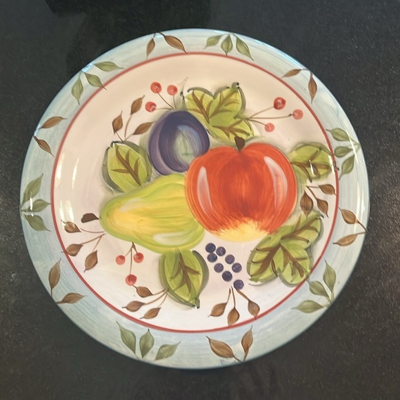 Dinner Plates Black Forest Fruits by HERITAGE MINT - Set of 2 - Picture 2 of 5